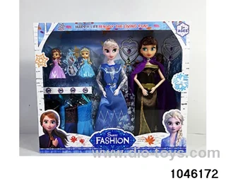 11 inch doll set in window box