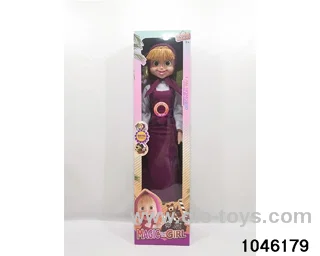 28 inch doll in window box