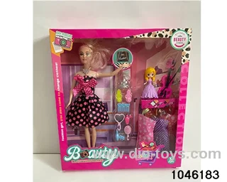 11.5 inch doll in window box