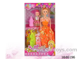 (GCC) 11.5 inch Barbie in window box