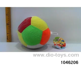 6 inch 12 pcs coloured fabric ball in  in window box