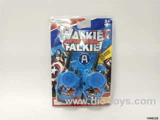 walkie-talkies in clam shell