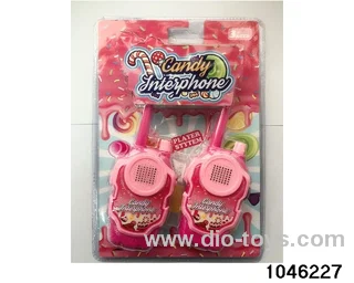 walkie-talkies in clam shell