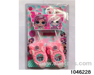 walkie-talkies in clam shell
