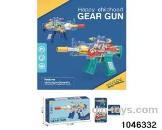 B/O gun with light/music