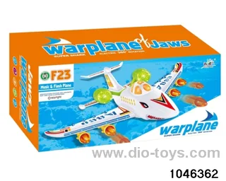 B/O plane with light/music