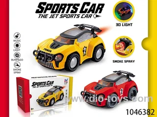 electric spray car in color box