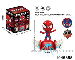 Electric Lights Music Spider-Man in color box