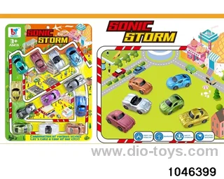 alloy car in Blister card