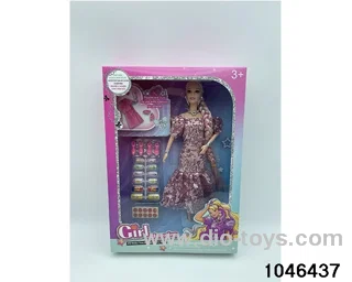 11.5 inch Barbie Set in window box