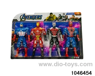 4pcs Hero (with lights) in Blister card