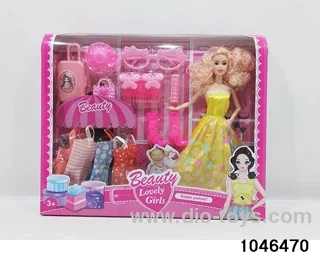 11.5 inch Barbie Set in window box