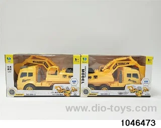 Electric excavator in window box
