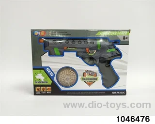 electric gun in window box
