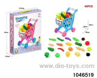 Disassembled Shopping Cart Set in color box