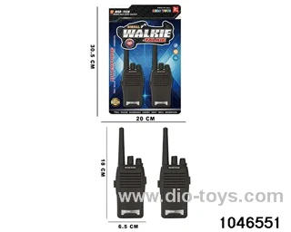 walkie-talkies in Blister with insert
