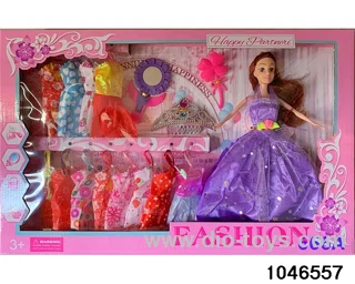 11 inch Barbie in window box