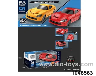1:20 sports car (electricity included) in window box