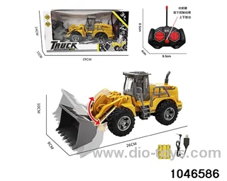 4ch RC engineering vehicles in window box