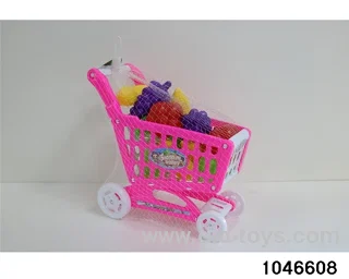 Shopping trolley for fruit and vegetables in Net bag