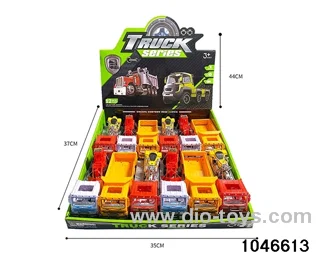 inertial tractor trailer in color box