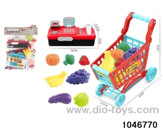 Cash register + shopping cart