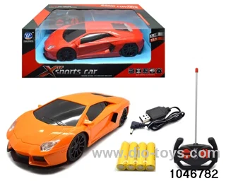 1:16 4 ch rc car with light/not include battery