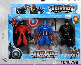 3pcs avenger with light