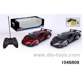 1:14 4 ch rc car with light/include battery