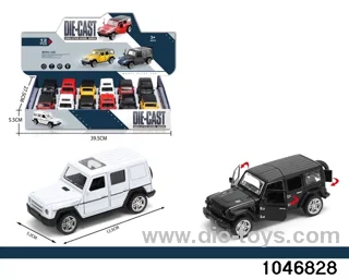 12pcs pull back alloy car