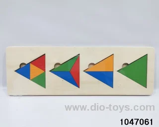 equilateral triangle in Plastic film