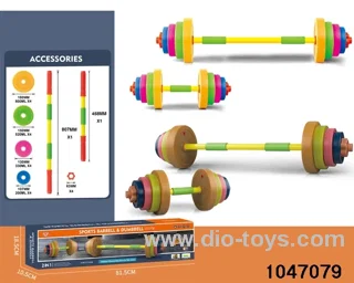Children's weights in color box
