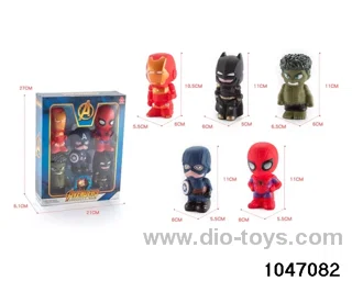 The Avengers in window box