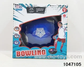 Electric levitating football with lights in color box