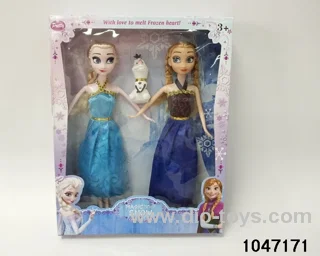11.5 inch doll set in window box
