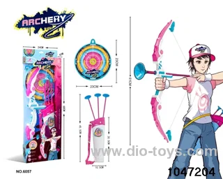 Flash Bow and Arrow Set in display box]