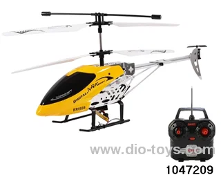 3ch RC helicopter with light in color box