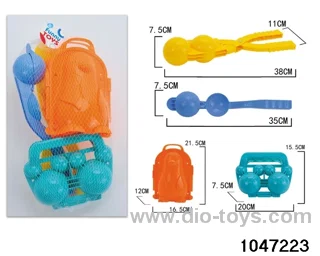 4pcs beach toy in Net bag