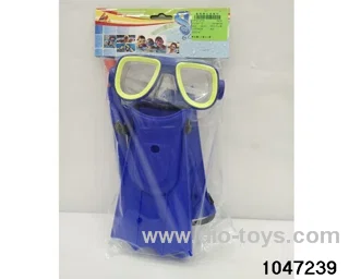 Diving Goggles+Small Shoes+Small Tubes in PP bag with header
