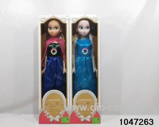 28 inch Ice Doll in window box