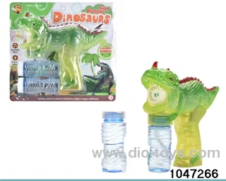 Bubble gun with light music in Blister with insert