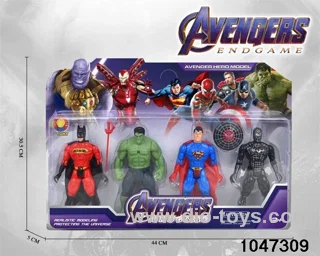 Heroic Avenger with Lights (4pcs) in blister
