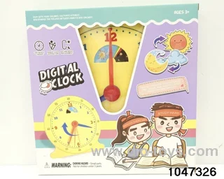 Learning Clock in color box