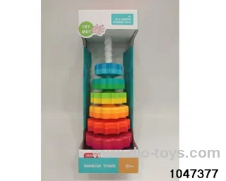 Rainbow Revolving Tower in display box