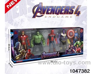 Avengers Figures Set in window box