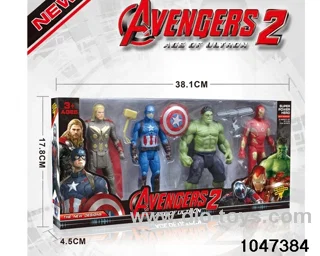Avengers Figures Set in window box