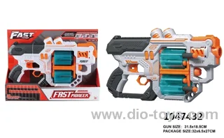 Manual soft bullet gun in Display box