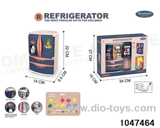 Refrigerator (lights and music) in window box