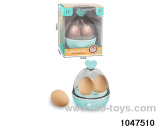 Electric Egg Steamer (Blue) in window box