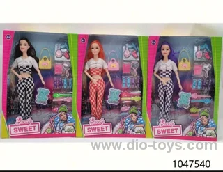 11.5 inch doll set/2 asstd